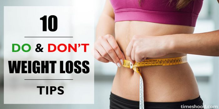 10 Easy Weight Loss Tips You Can Do Anywhere: Diet and Exercise - TIMESHOOD