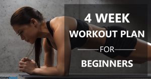4 Week Workout Plan for Beginners at Home