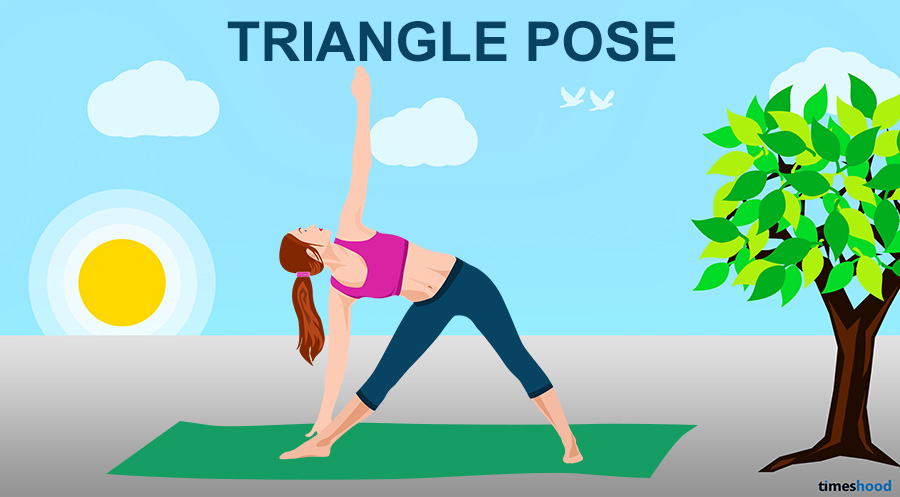 Triangle Pose - Yoga For Neck & Back Pain