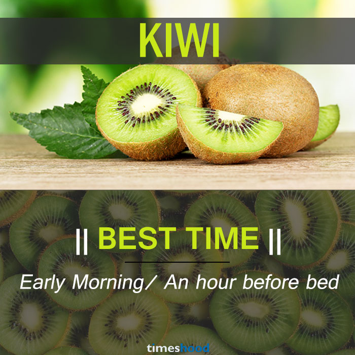 When to eat Kiwi| Best and Worst time to eat Kiwi and some common fruits | Right time to eat fruits | Best time to Eat Fruits in a day | via Timeshood.com