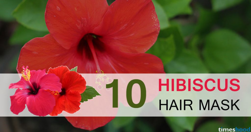 Hibiscus Hair Mask | DIY Hibiscus hair mask for soft, shiny and beautiful hair. How to use hibiscus for hair.