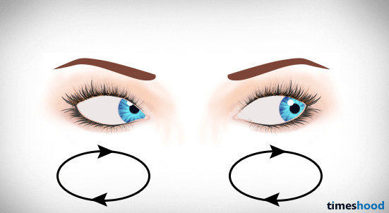 Roll your eyes in a circle to improve eyesight. 7 Eyes Exercises to Improve your Eyesight. How to improve eyesight.