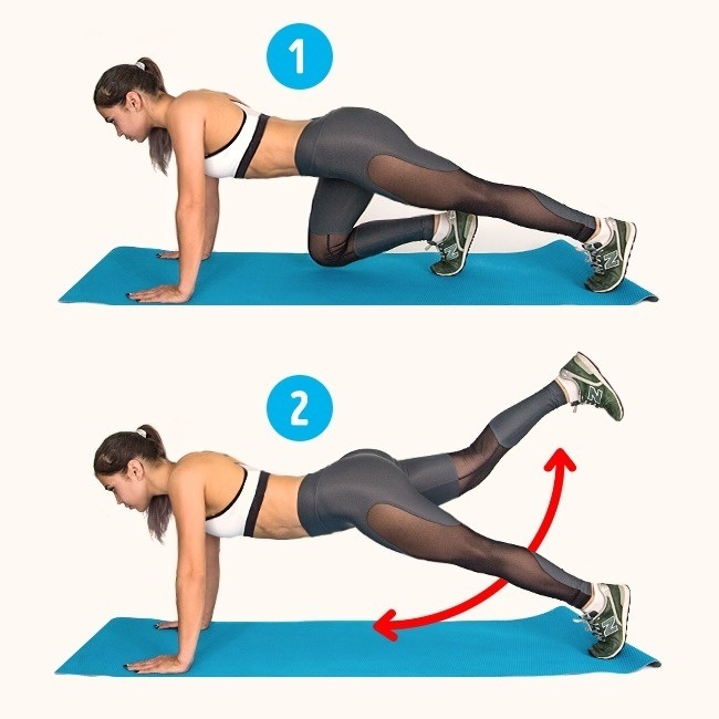 6 exercise to get rid of cellulite. 2 week challenge to reduce cellulite. Get slim and sexy butt and toned thigh with this workout plan. Workout to tone your butt and thigh's muscles. Bikini body challenge. 