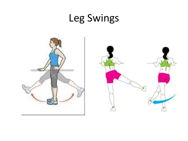 Try this 30-day thigh slimming workouts for firm,toned and sexy thighs and legs. Leg swings exercise for slim thigh. Lower body workout for women. 