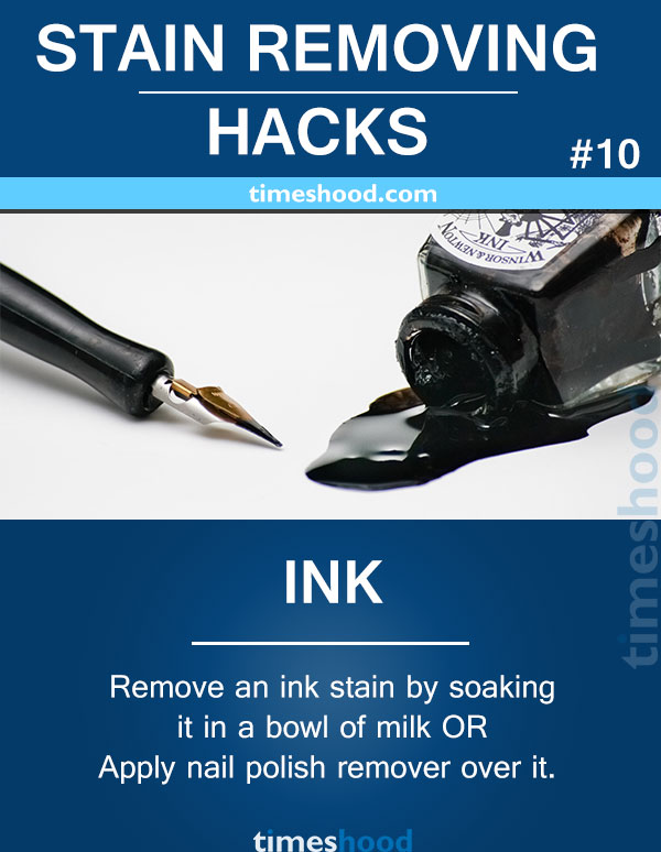 How to remove ink stain from cloths. Know step by step trusted hacks to remove ink stain from cloths. Top stain cleansing hacks you can try at home. Easy and quick laundry hacks without dry cleaning cloths. 
