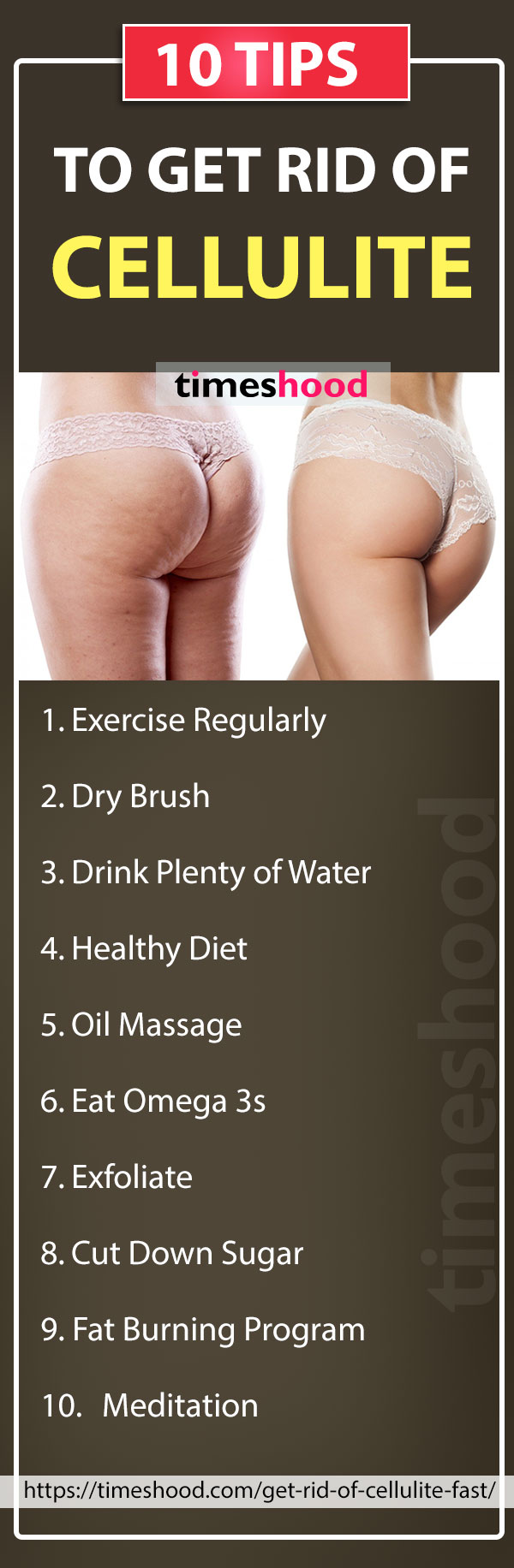 How to get rid of cellulite on buttocks and thighs fast? Challenge to Get Rid of Cellulite. Find out how to get rid of cellulite, firm legs, and smooth thighs with this 20-minute workout routine. Best tips to get rid of cellulite on buttocks and thighs fast. Tips and hacks to get rid of Cellulite.