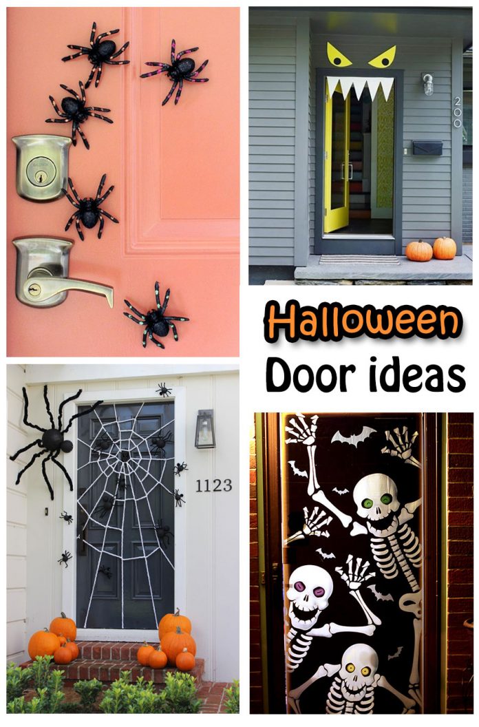 2018 Fun & Spooky Halloween Door Decorating Ideas - TIMESHOOD