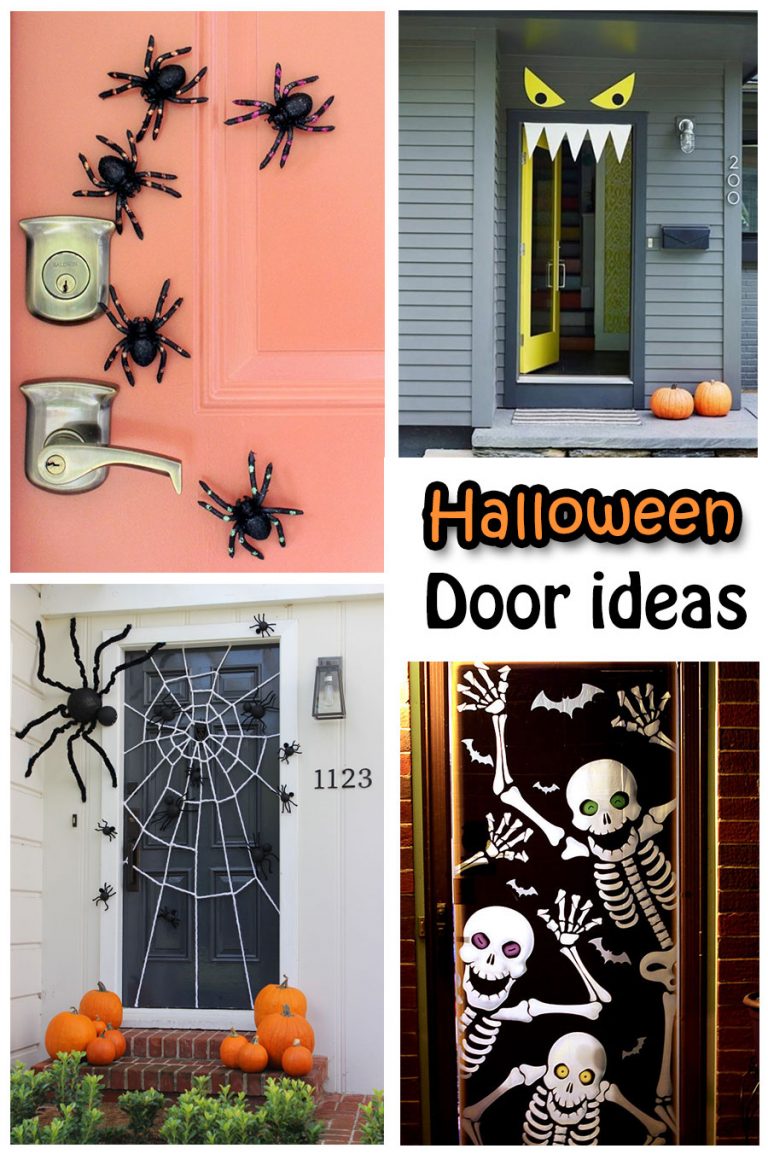 2018 Fun & Spooky Halloween Door Decorating Ideas - Timeshood