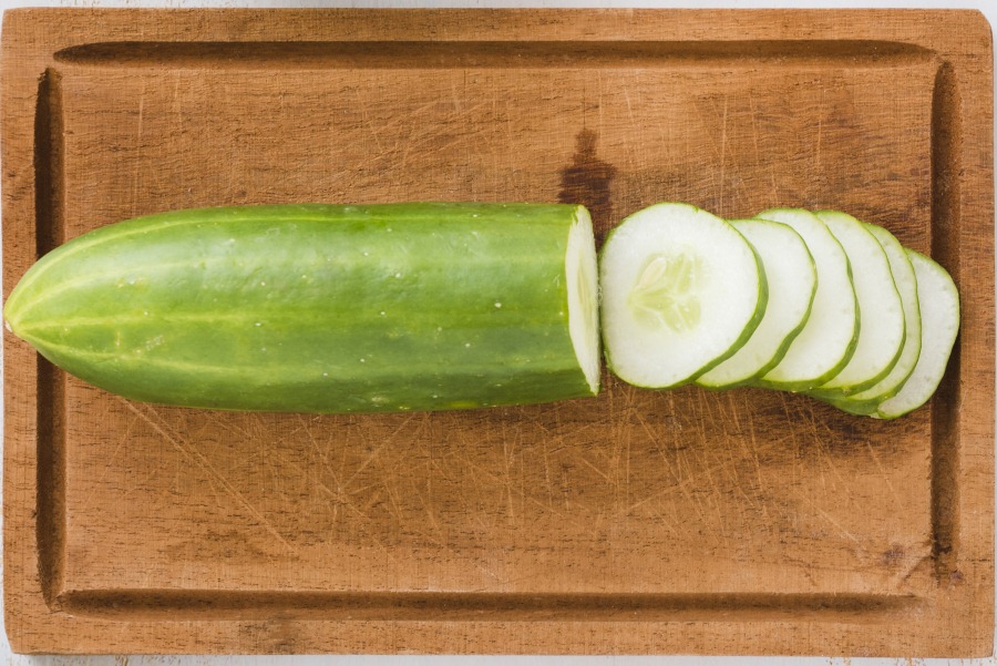Cucumber - one of the hydrating and cooling food to eat in summer. Best refreshing food to prevent from hot weather. Best cooling foods for summer. 