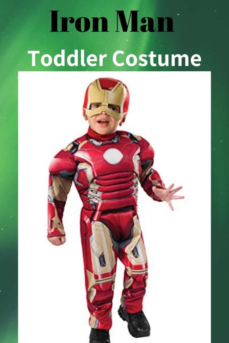 This Avengers Infinity War Iron Man Toddler Costume with Mask is perfect Halloween costume for your little kid. Find 10 more Avenger costumes ideas for kids on Halloween.