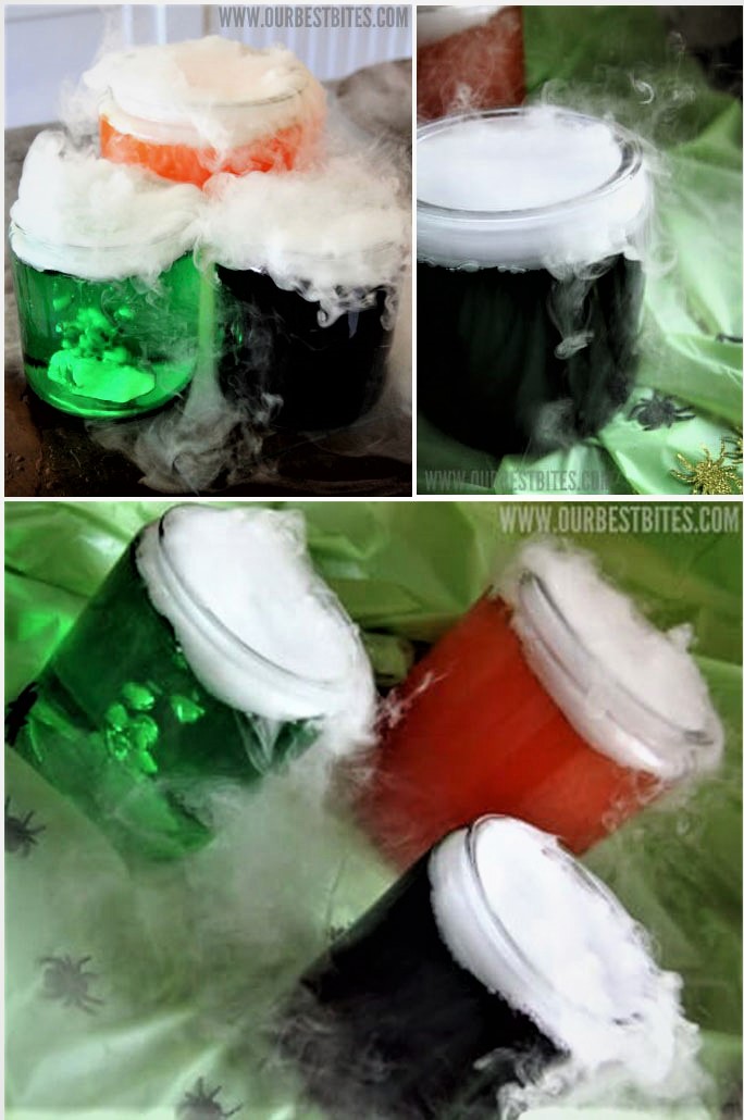 This fun “Mad Scientist Potion” is perfect for a spooky party! Funny Halloween Drinks ideas for Kids. Happy Halloween!