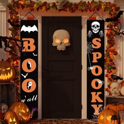 12 Spooky & Scary Halloween Door Decorations Ideas on Amazon - TIMESHOOD