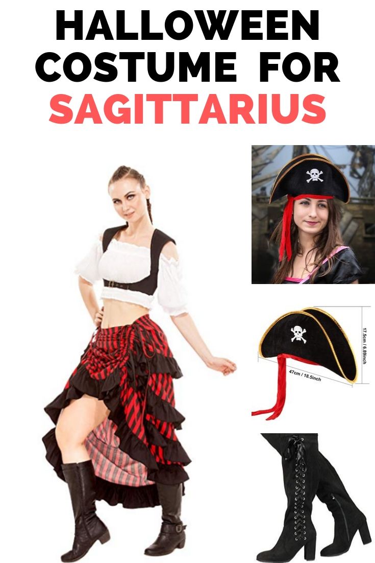 Hey sea robbers Sagittarius!! Get ready to rob the sea in this Sexy pirates costumes. Perfect Halloween costume to show your inner character. Find 12 more Halloween costume ideas for your zodiac sign.